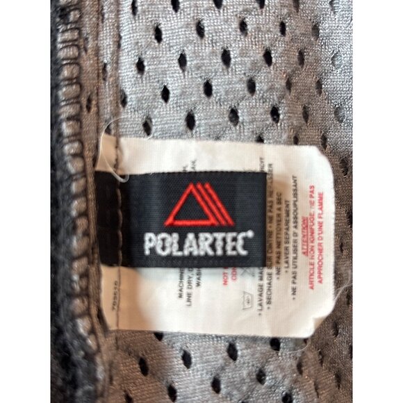 PATAGONIA Synchilla Gray Fleece Zip-Up Vest With Pockets Small - Picture 10 of 11